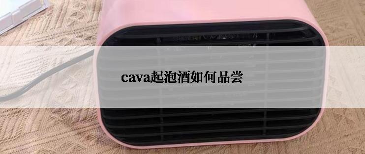 cava起泡酒如何品尝