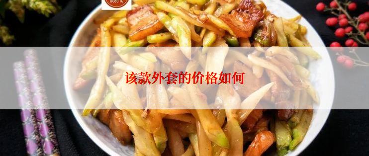 该款外套的价格如何