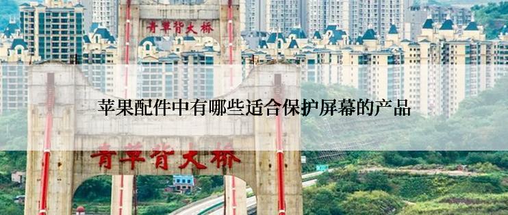苹果配件中有哪些适合保护屏幕的产品