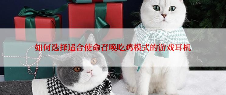 如何选择适合使命召唤吃鸡模式的游戏耳机