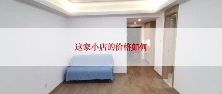 这家小店的价格如何