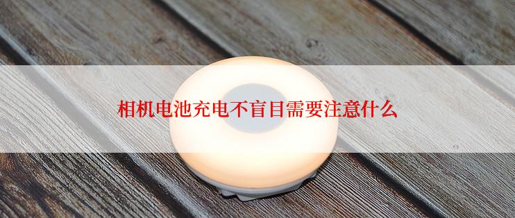 相机电池充电不盲目需要注意什么