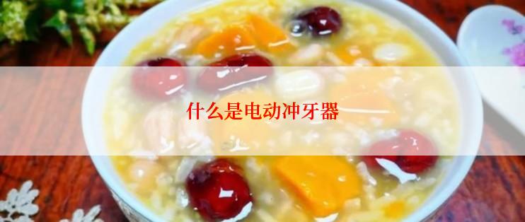 什么是电动冲牙器