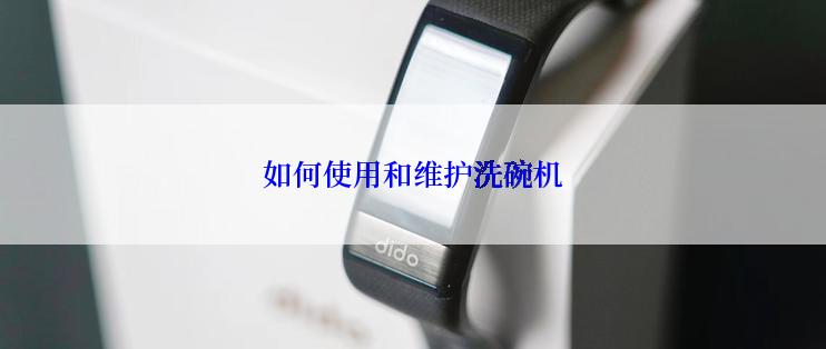 如何使用和维护洗碗机