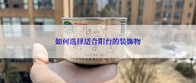 如何选择适合阳台的装饰物
