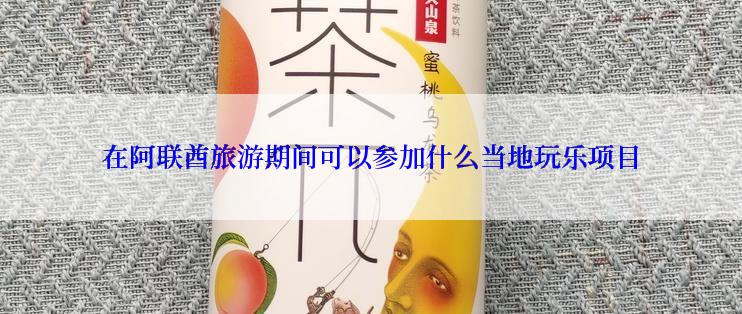 在阿联酋旅游期间可以参加什么当地玩乐项目