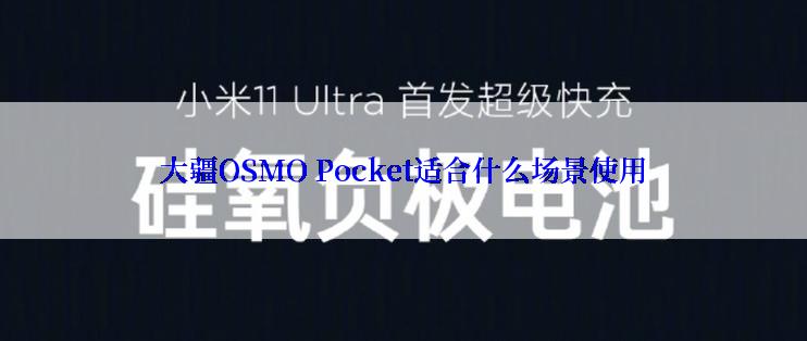 大疆OSMO Pocket适合什么场景使用