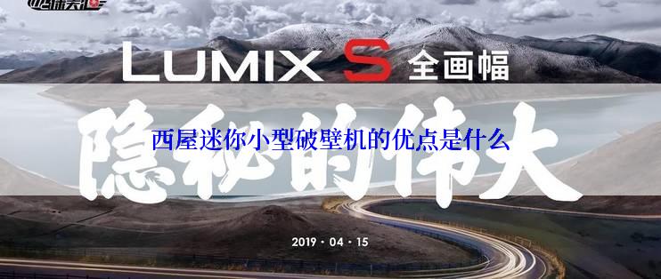 西屋迷你小型破壁机的优点是什么