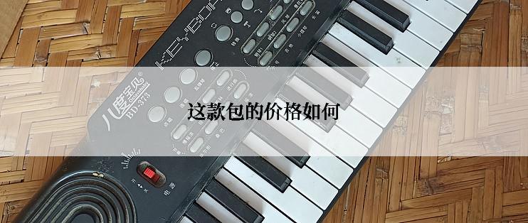 这款包的价格如何
