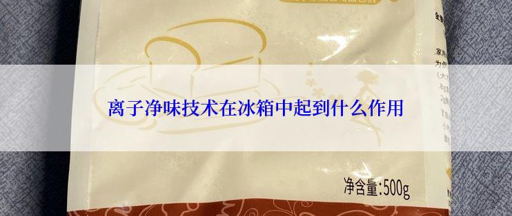 离子净味技术在冰箱中起到什么作用