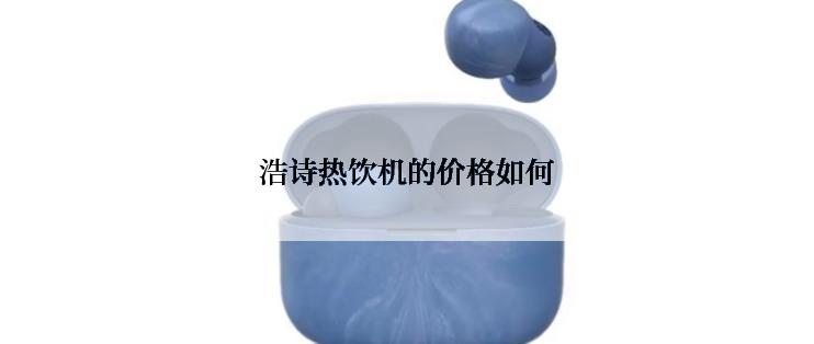 浩诗热饮机的价格如何