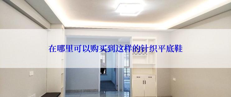 在哪里可以购买到这样的针织平底鞋