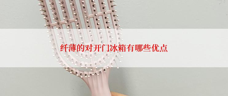 纤薄的对开门冰箱有哪些优点
