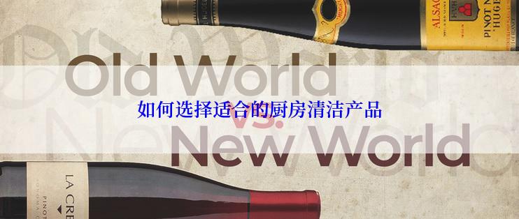 如何选择适合的厨房清洁产品