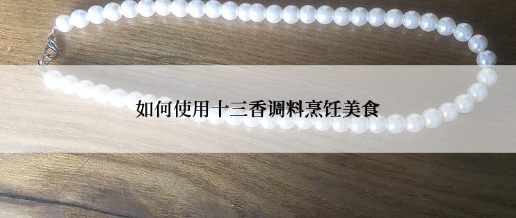 如何使用十三香调料烹饪美食