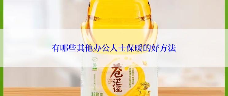 有哪些其他办公人士保暖的好方法