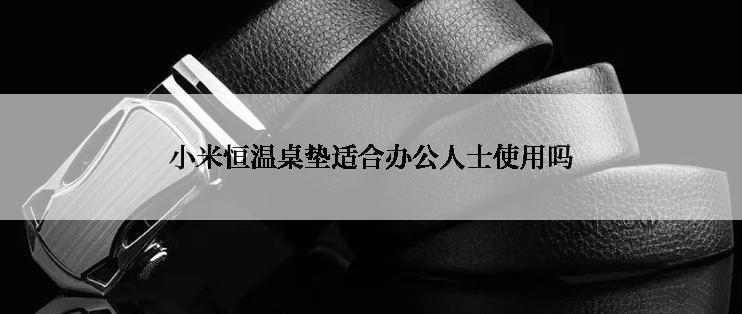 小米恒温桌垫适合办公人士使用吗