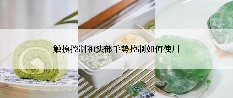 触摸控制和头部手势控制如何使用