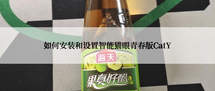 如何安装和设置智能猫眼青春版CatY