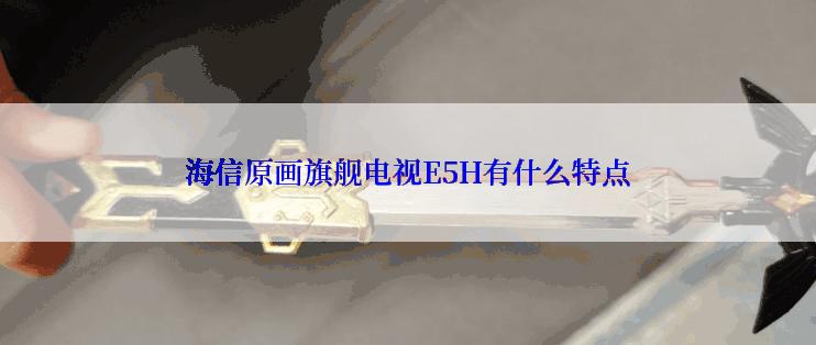 海信原画旗舰电视E5H有什么特点