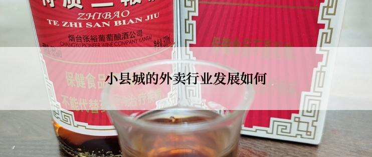小县城的外卖行业发展如何