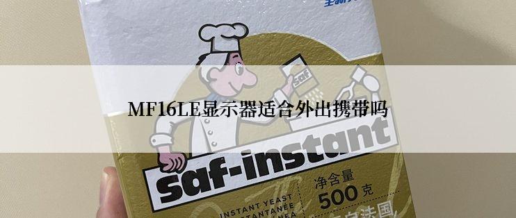 MF16LE显示器适合外出携带吗
