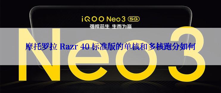 摩托罗拉 Razr 40 标准版的单核和多核跑分如何
