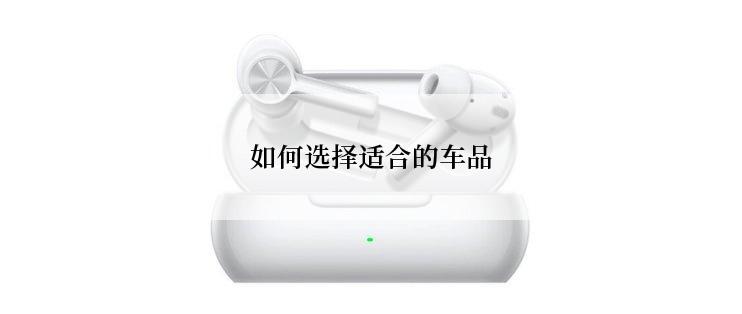 如何选择适合的车品