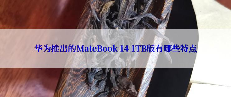 华为推出的MateBook 14 1TB版有哪些特点