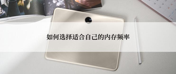 如何选择适合自己的内存频率