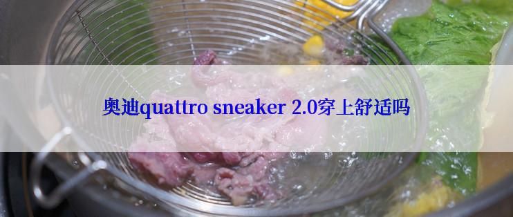 奥迪quattro sneaker 2.0穿上舒适吗