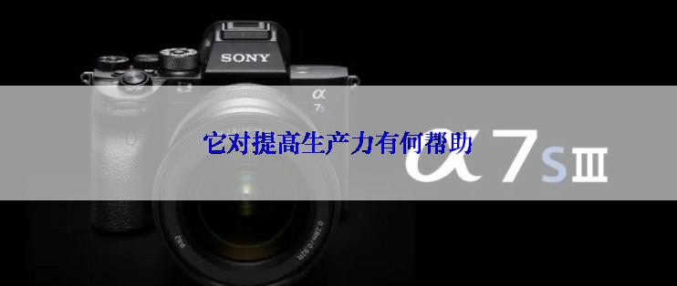 它对提高生产力有何帮助