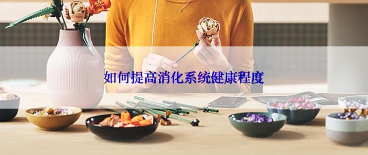 如何提高消化系统健康程度