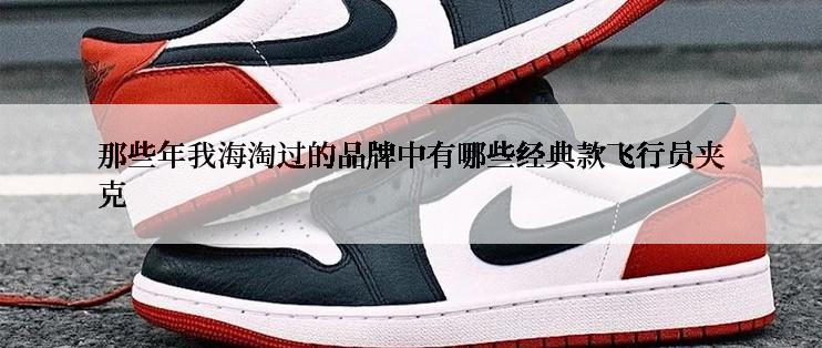 那些年我海淘过的品牌中有哪些经典款飞行员夹克