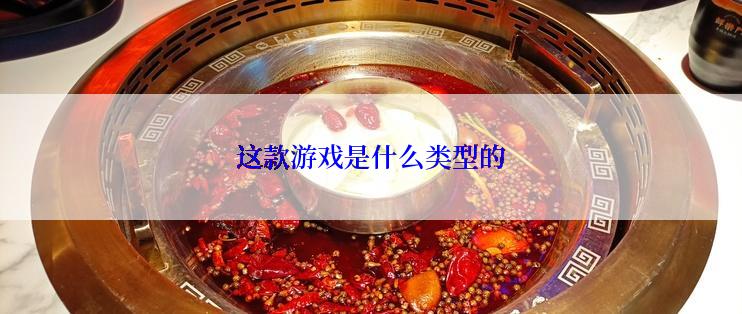 这款游戏是什么类型的