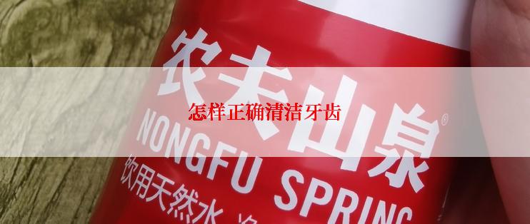 怎样正确清洁牙齿