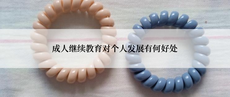 成人继续教育对个人发展有何好处
