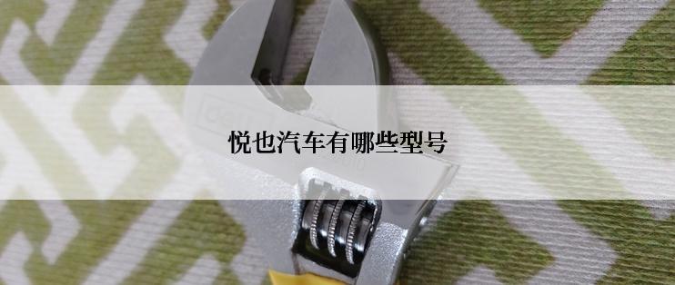 悦也汽车有哪些型号