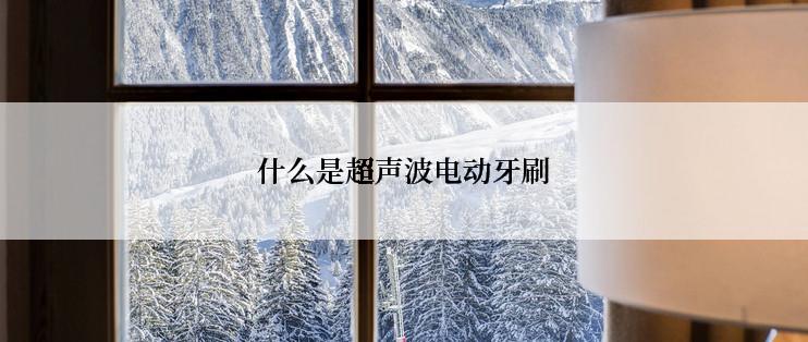 什么是超声波电动牙刷