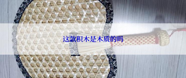 这款积木是木质的吗