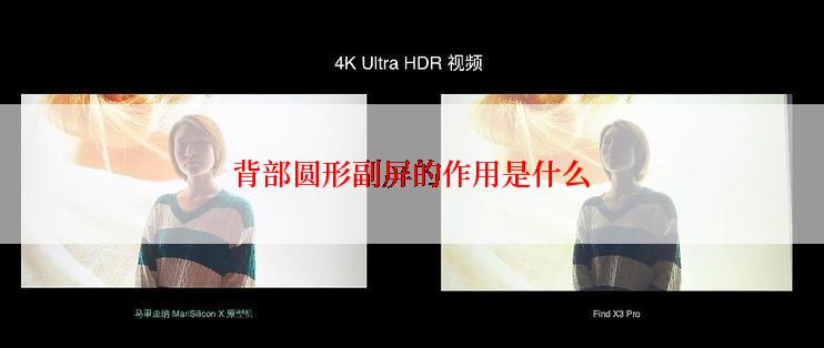 背部圆形副屏的作用是什么