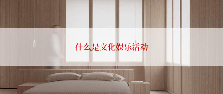 什么是文化娱乐活动