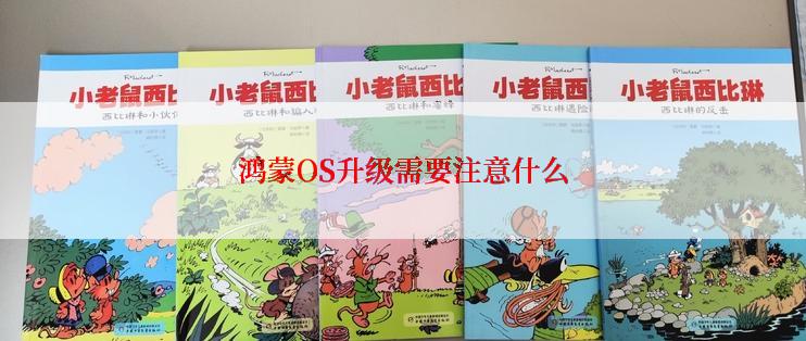 鸿蒙OS升级需要注意什么