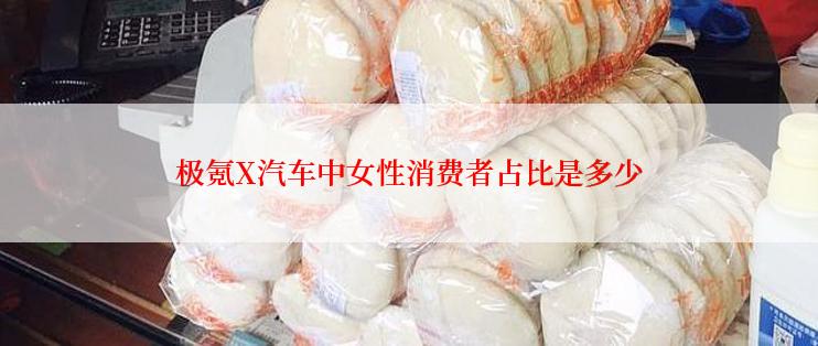 极氪X汽车中女性消费者占比是多少