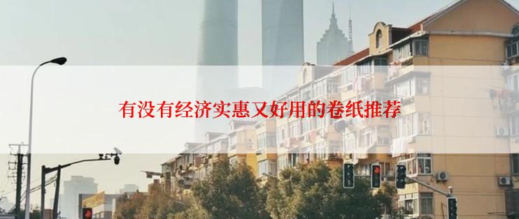 有没有经济实惠又好用的卷纸推荐