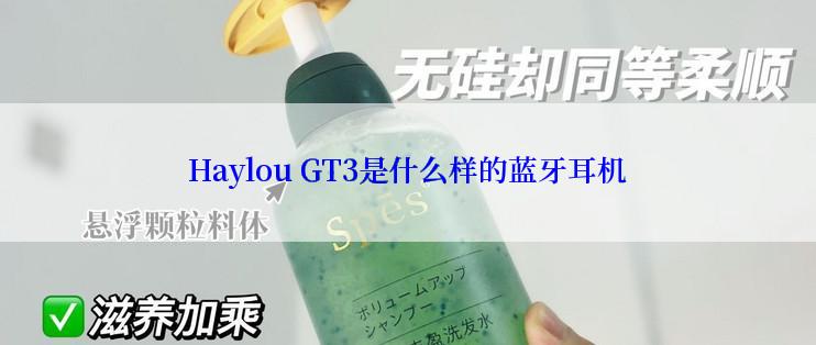 Haylou GT3是什么样的蓝牙耳机
