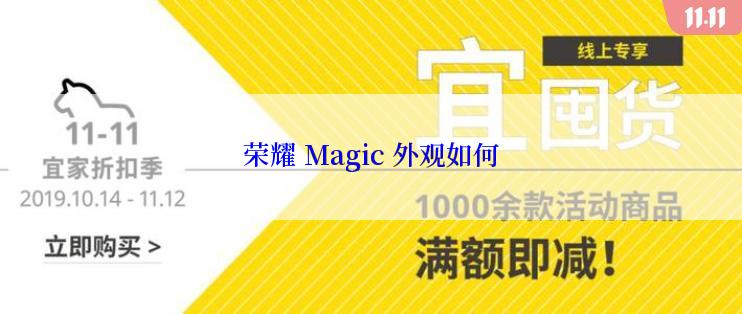 荣耀 Magic 外观如何