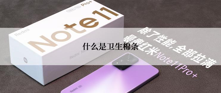 什么是卫生棉条