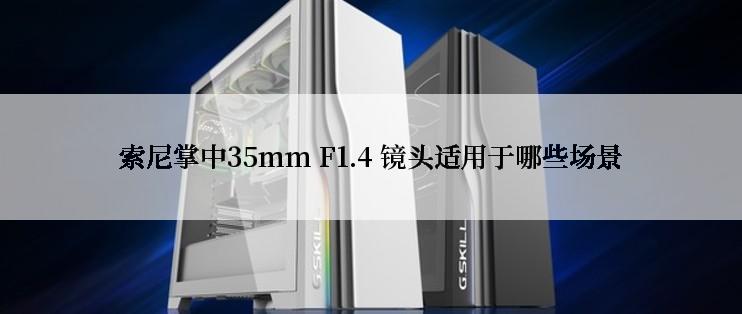 索尼掌中35mm F1.4 镜头适用于哪些场景