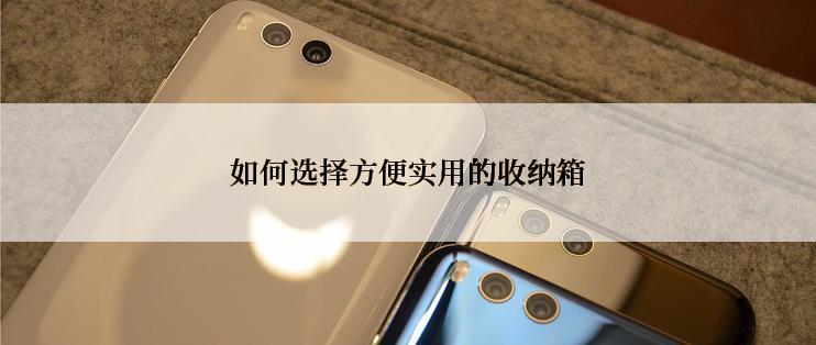 如何选择方便实用的收纳箱